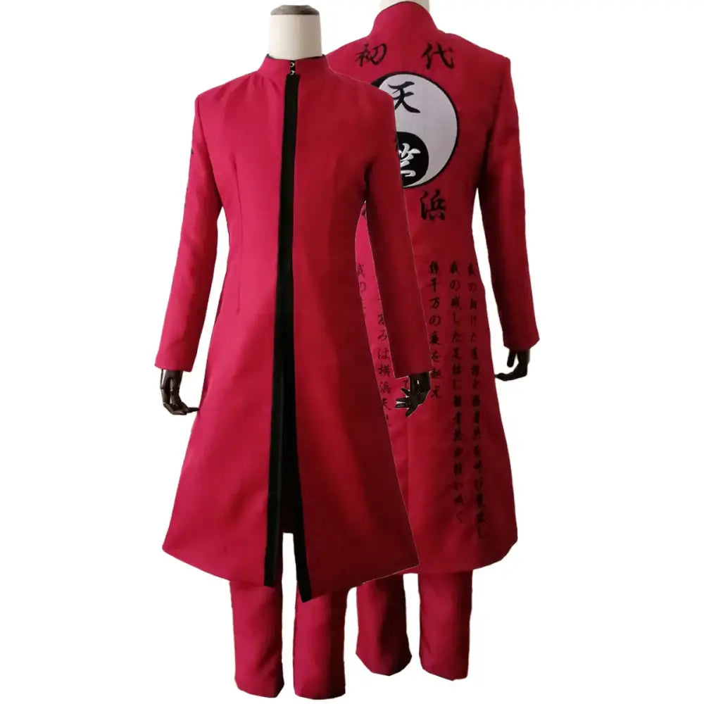 Tokyo Revengers Izana Kurokawa Tenjiku Cosplay Set – Embroidery Coat Pants