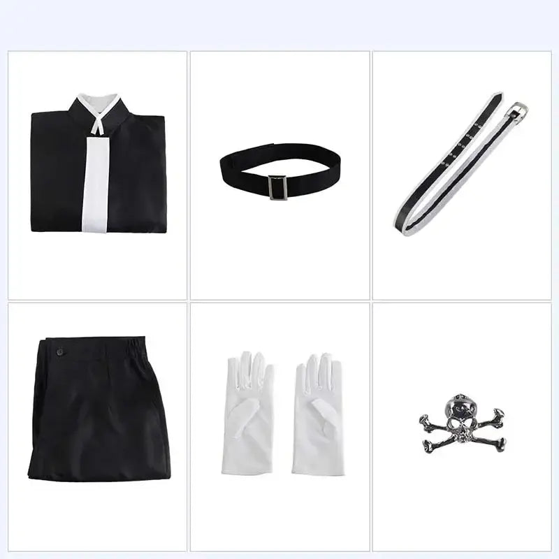 Tokyo Revengers Ran Haitani Cosplay Suit – Black Tenjiku Uniform