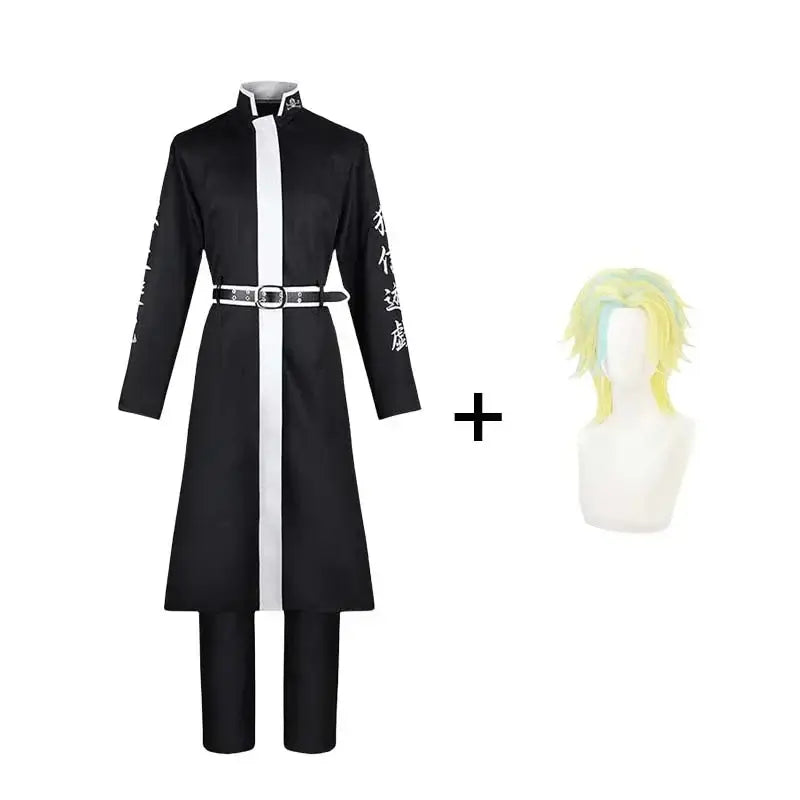Tokyo Revengers Ran Haitani Cosplay Suit – Black Tenjiku Uniform