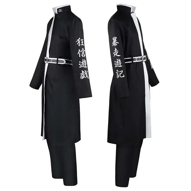 Tokyo Revengers Ran Haitani Cosplay Suit – Black Tenjiku Uniform